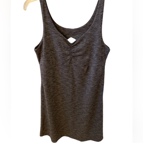 Kuhl Mova Aktiv Charcoal Heather Grey Athletic Sleeveless Outdoor Dress M - Picture 2 of 6